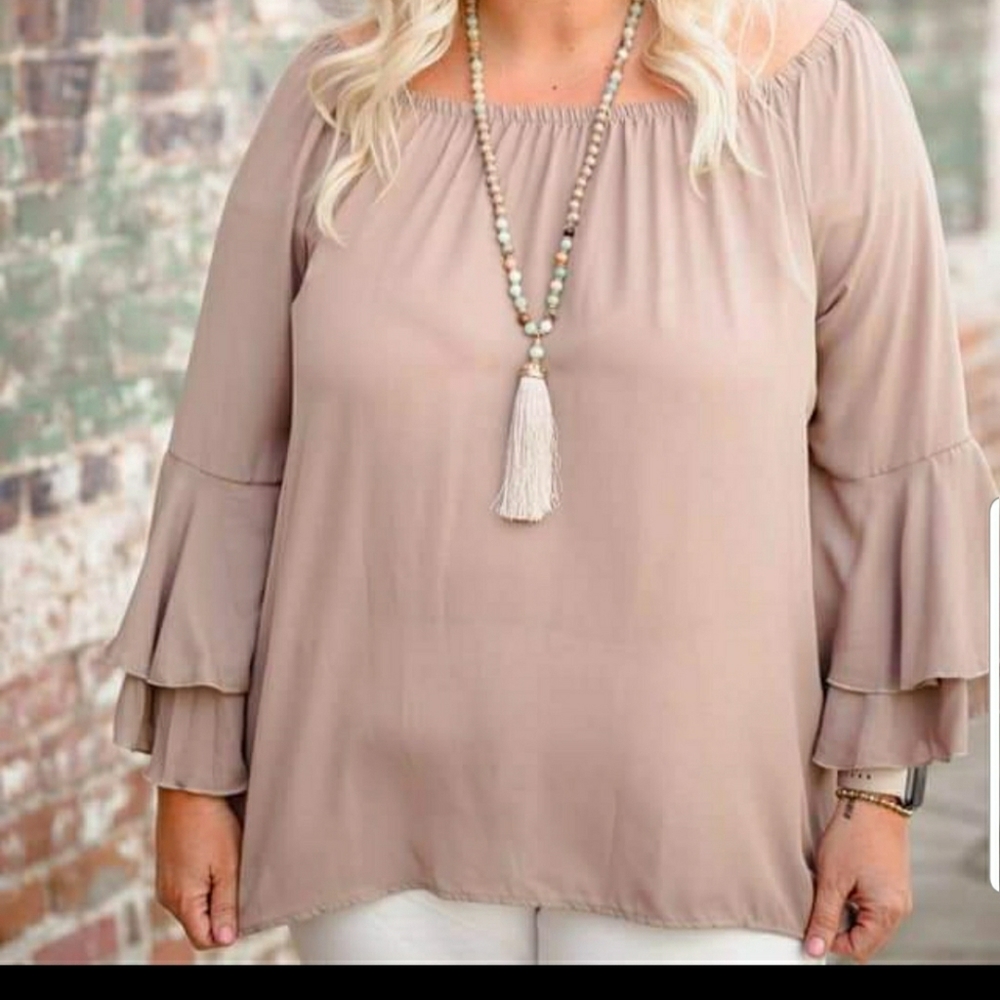 Boutique top 1XL Blush